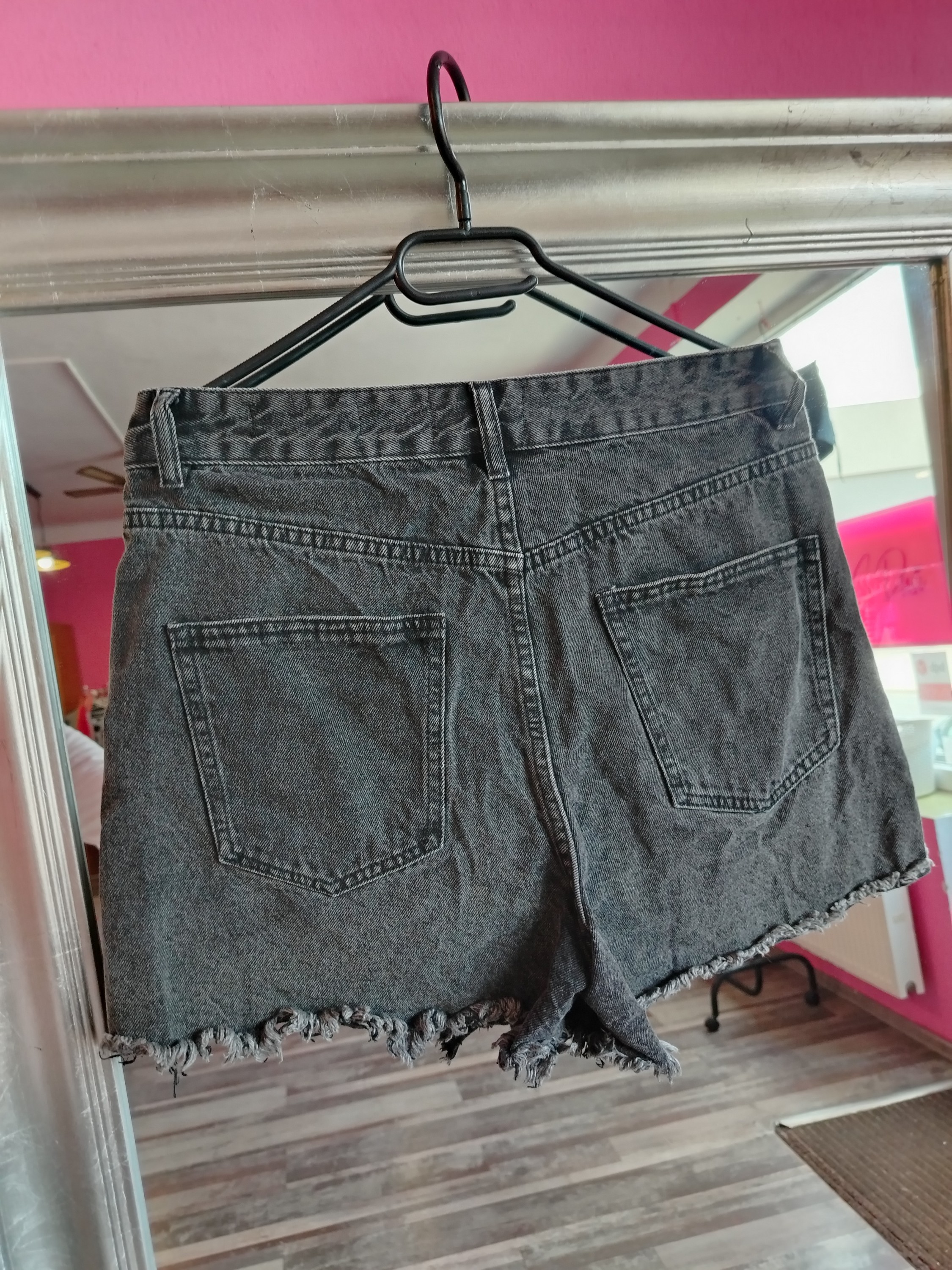 Kraťasy černé jeans